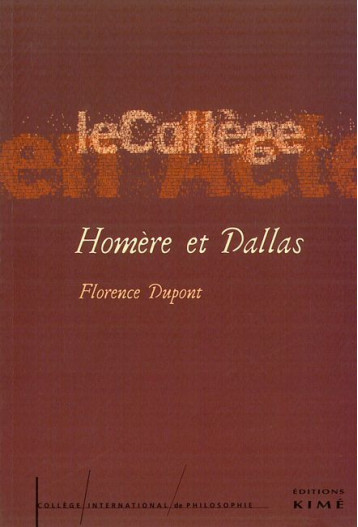 Homere et Dallas - Florence Dupont - KIME