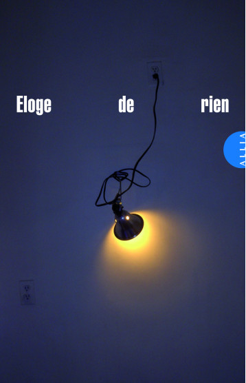 ELOGE DE RIEN -   - ALLIA