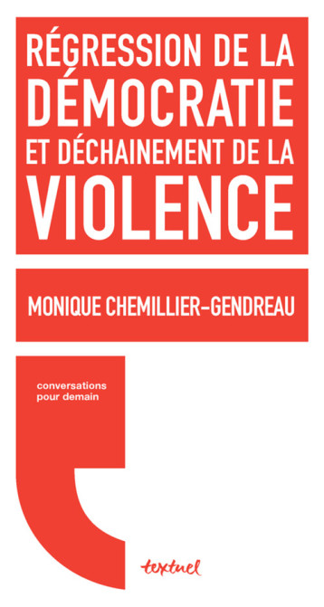 Régression de la démocratie et déchainement de la violence - Régis Meyran - TEXTUEL