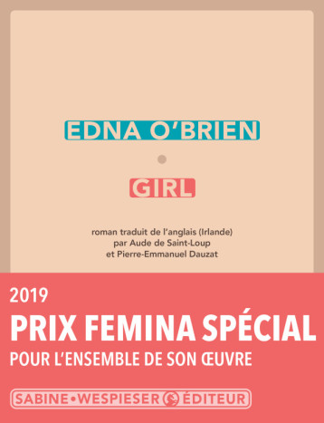 Girl - Edna O'Brien - SABINE WESPIESE