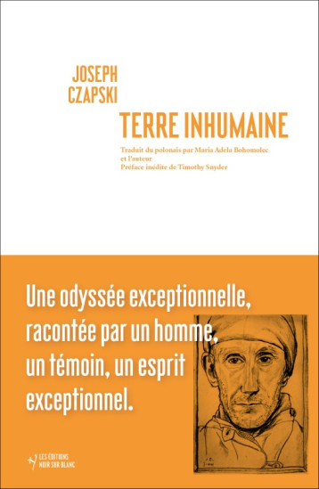 Terre inhumaine - Joseph Czapski - NOIR BLANC