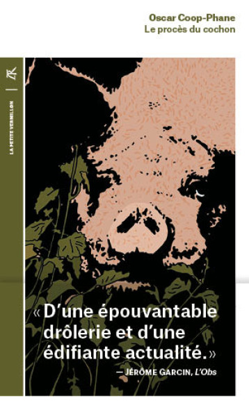 Le procès du cochon - Oscar Coop-Phane - TABLE RONDE