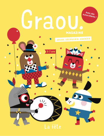 Magazine Graou n°22 - C'est la fête ! (Fév/Mars 2021) - Anne-Sophie Constancien - MAISON GEORGES